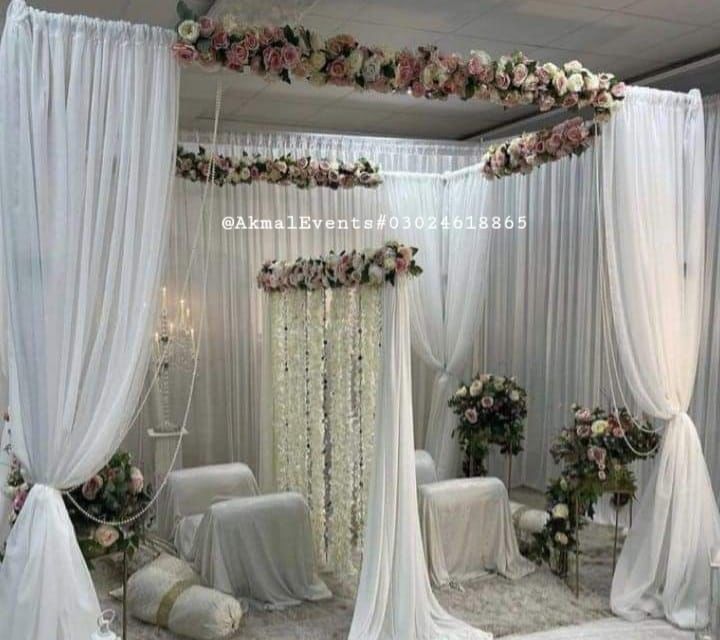 Elegant Nikah Decor